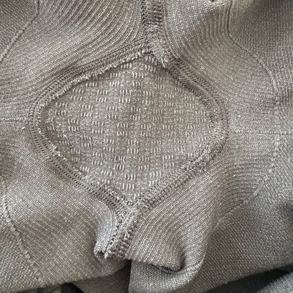 SOLD : NOT FOR SALE - NWOT Lululemon ebb and flow leggings charcoal gray size 10 - Picture 12 of 15